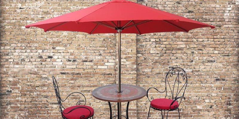Chọn dù che có kích thước phù hợp với không gian