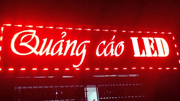 Bảng hiệu LED có tác dụng quảng cáo rất cao