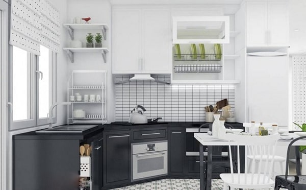 Tận dụng một số lưu ý để “ăn gian” không gian phòng bếp
