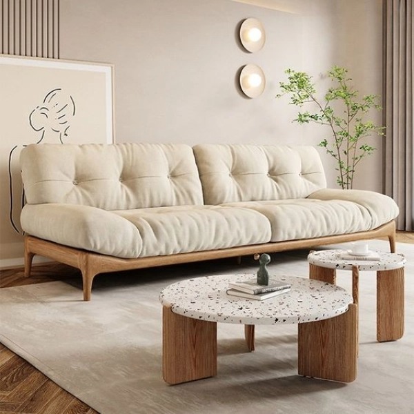 Chất liệu sofa giường dễ vệ sinh và bền bỉ