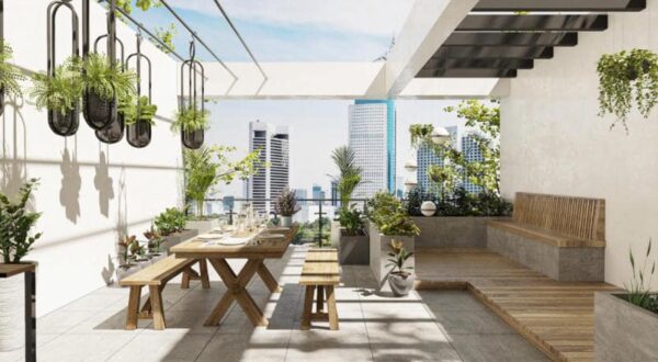 Mẫu thiết kế nội thất ngoài trời đẹp