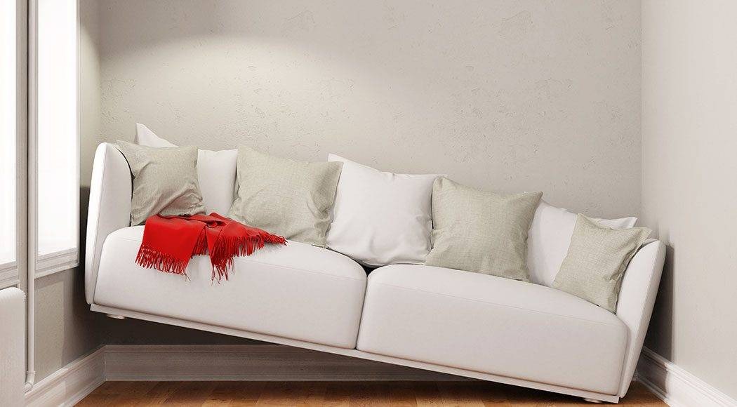 Một số sai lầm cần tránh khi chọn sofa cho phòng trần thấp