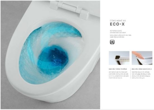 Bồn cầu INAX thân thiện với môi trường