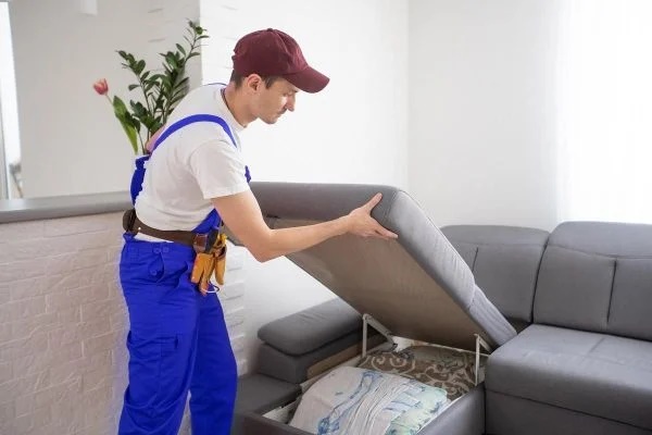 Khung sofa bị ọp ẹp hoặc phát ra tiếng kêu