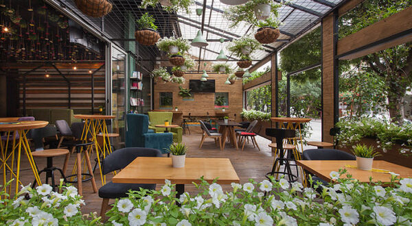 Quán cafe nông thôn