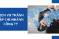 Kinh nghiệm chọn dịch vụ thành lập chi nhánh giúp doanh nghiệp tìm được đối tác uy tín