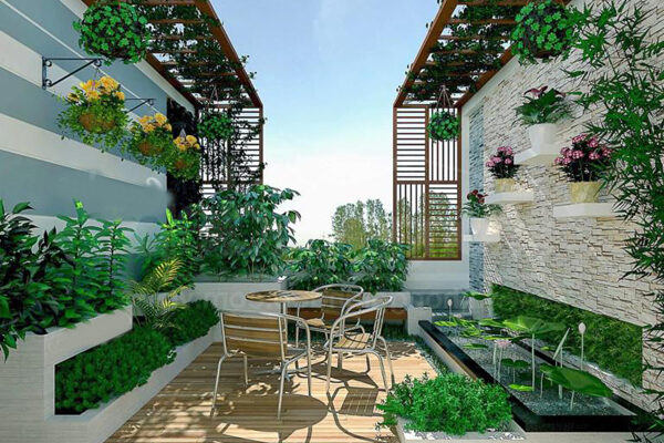 Lựa chọn nội thất phù hợp với không gian ngoài trời