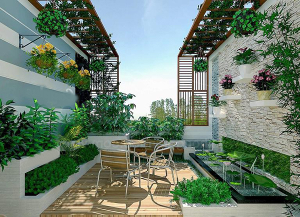 Lựa chọn nội thất phù hợp với không gian ngoài trời