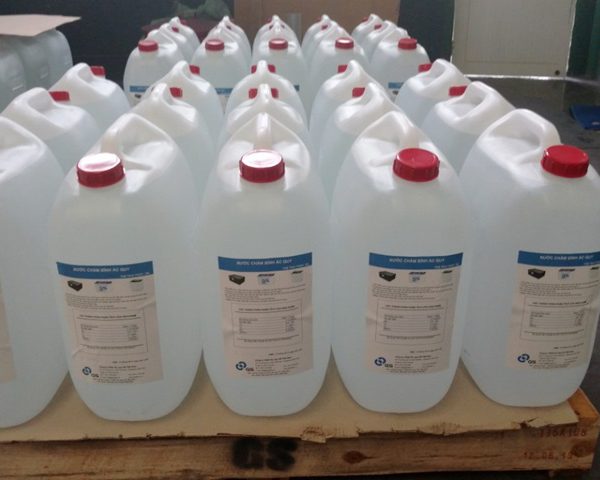 Nước cất xử lý hóa chất