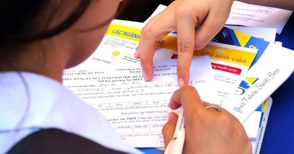 Đăng kí nguyện vọng cao đẳng