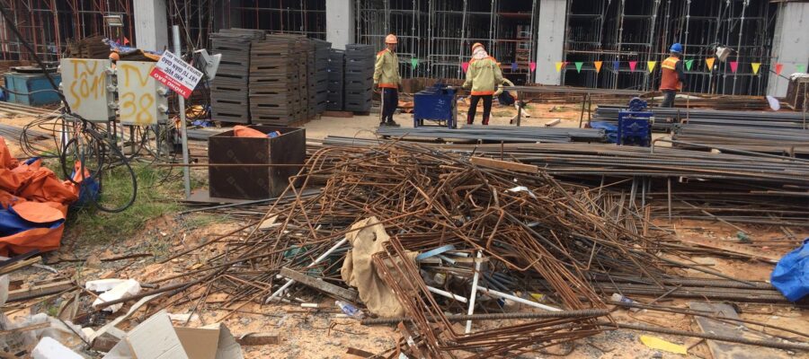Phế liệu công trình xây dựng