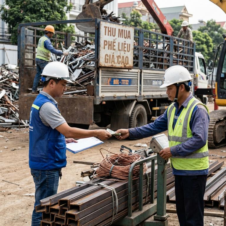 Tiêu chí đánh giá đơn vị thu mua phế liệu